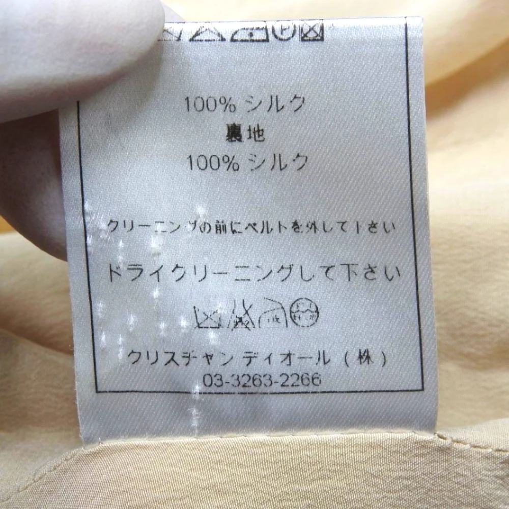 100% Silk Christian DIOR Short Blazer Jacket - Picture 3 of 6